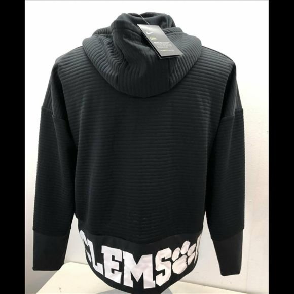 Nike Women's Clemson Tigers Zip Up Hoodie Jacket Size Medium NEW NWT NCAA Loose - Picture 7 of 10